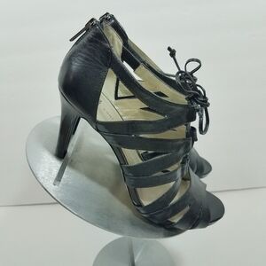 Anne Klein Akornella 9.5 Lace Up Sandals New